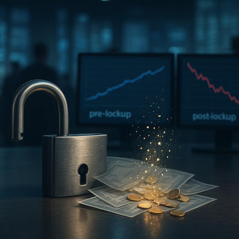 מה קורה למניות לאחר תקופת לוק-אפ