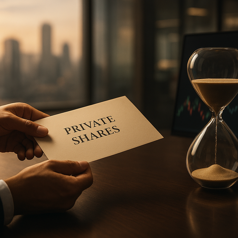How Private Shares Are Sold Before an IPO