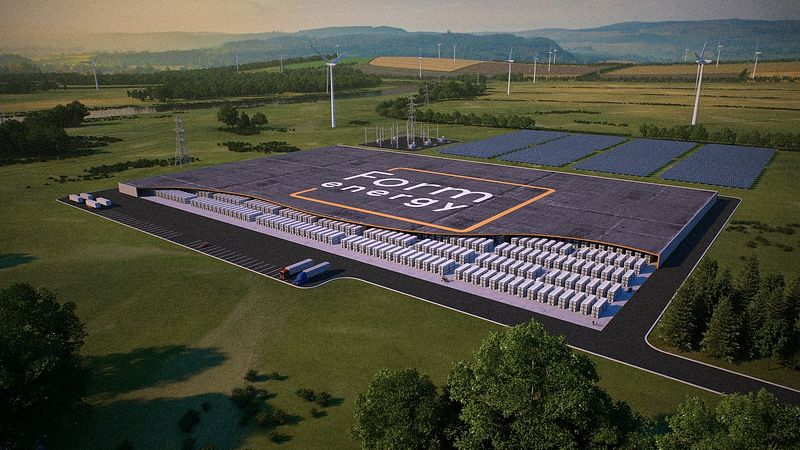 Eight banks are providing financing for the Form Energy plant - $270 million, with the potential to increase to $1 billion